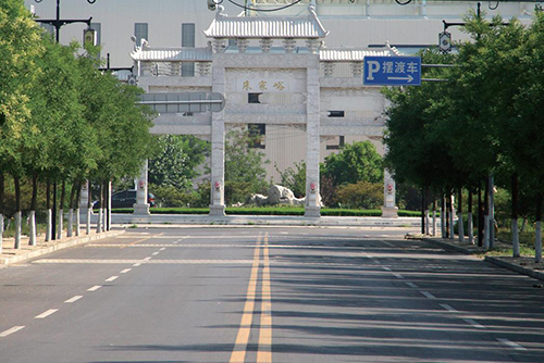 章丘朱家峪景區道路